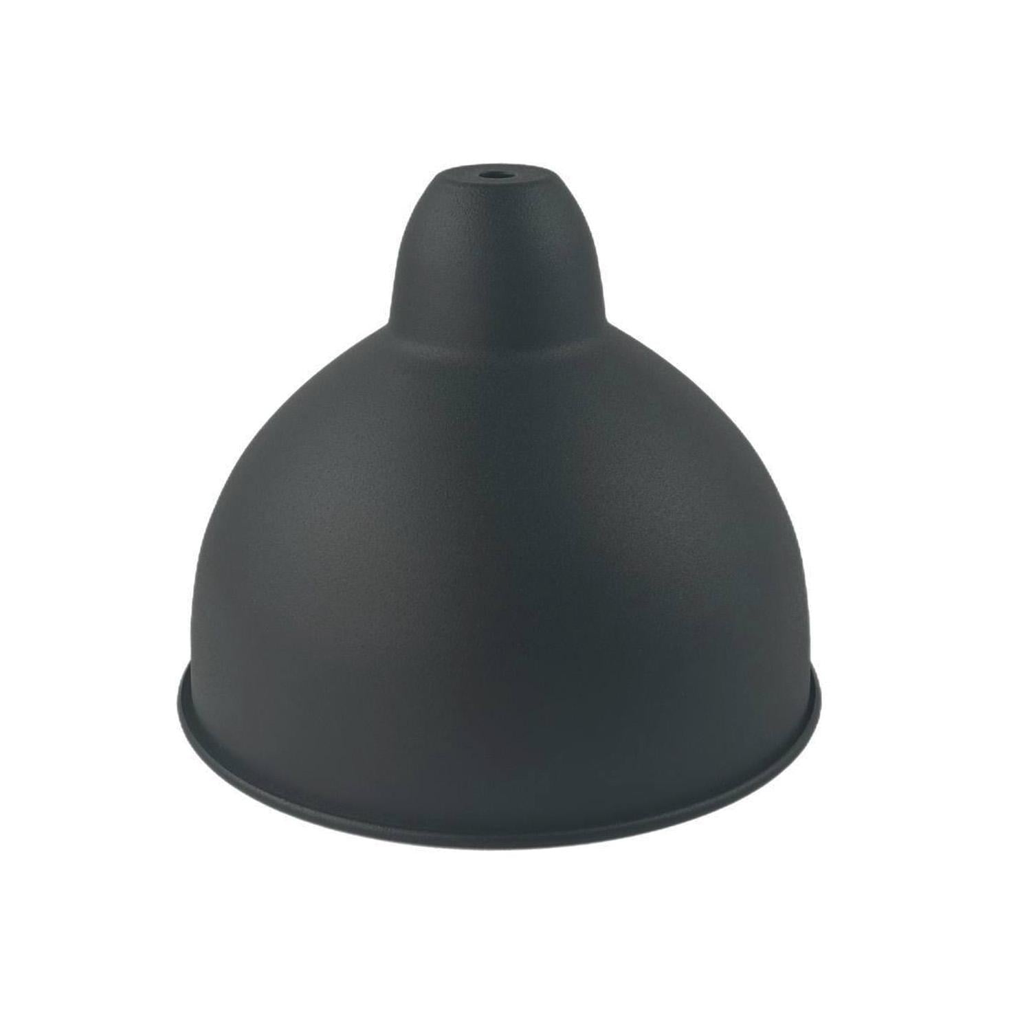 Абажур стальной 185 мм Черный