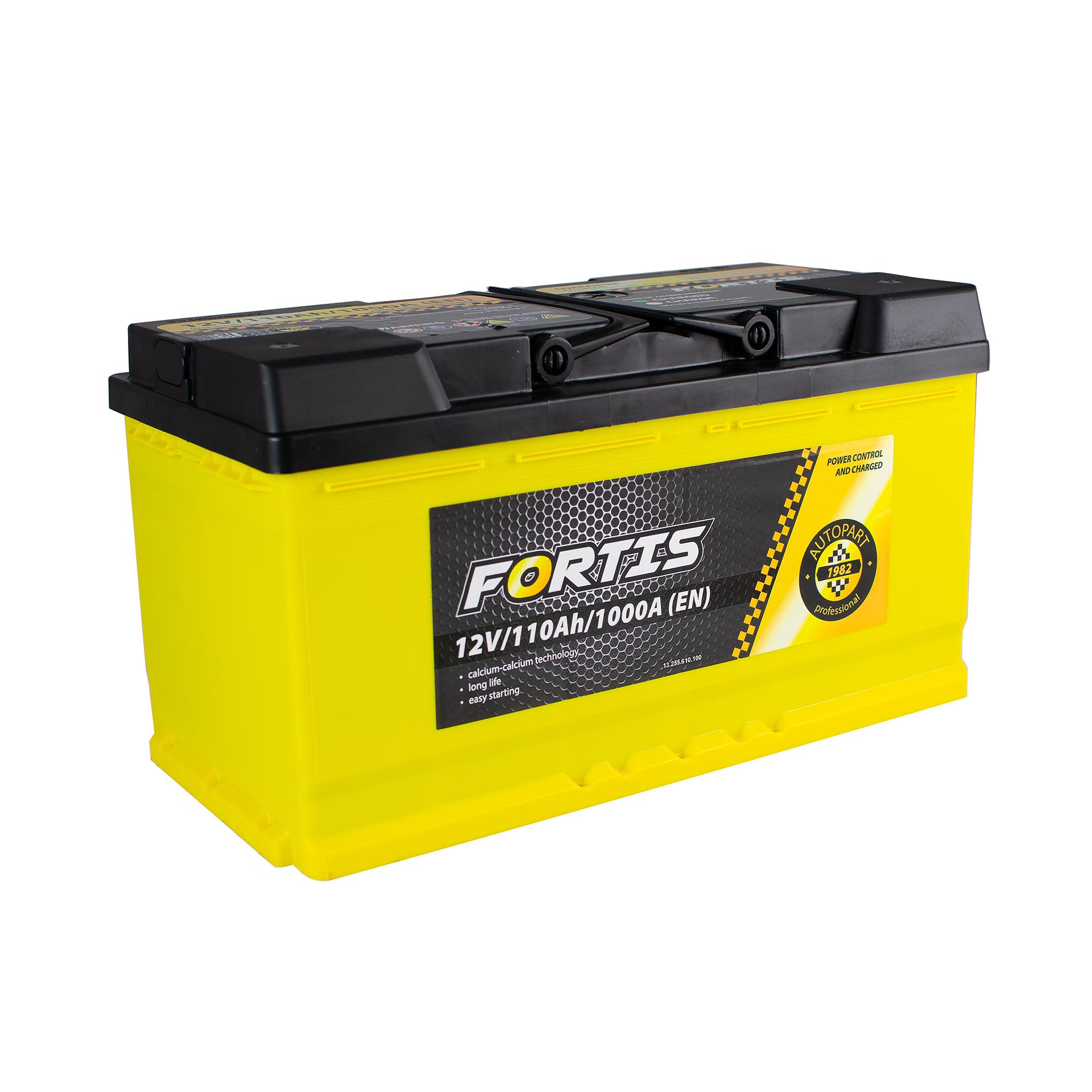 Аккумулятор Fortis 0 Euro 110 Ah/12 V