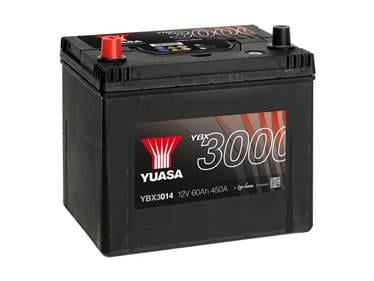 Аккумулятор Yuasa YBX3014 12 V 60 Ah 500 A