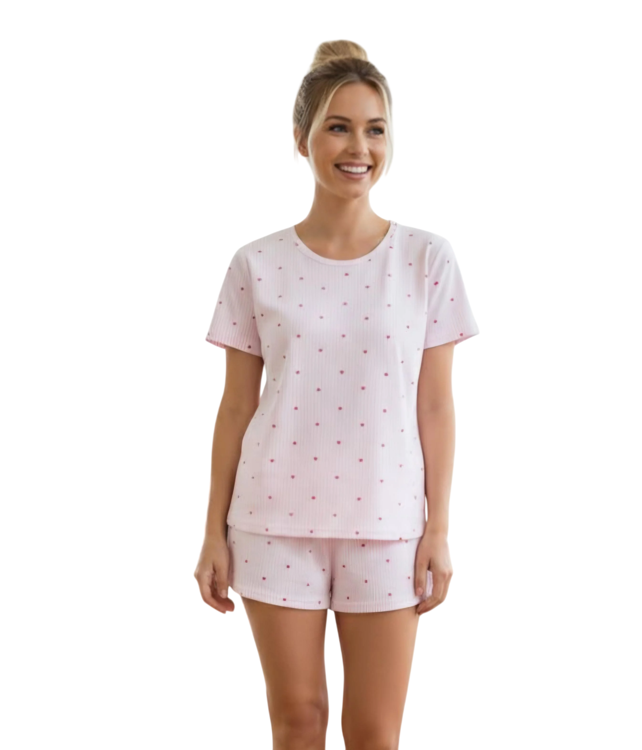 Женская пижама Sexen 15048 футболка и шорты XL (115048-3) Женская пижама Sexen 15048 футболка и шорты XL (115048-3)