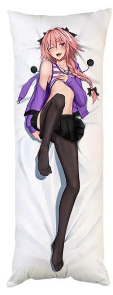 Подушка дакимакура Астольфо Судьба Ночь схватки Fate декоративная ростовая для обнимания 30x60 см (1833998517)