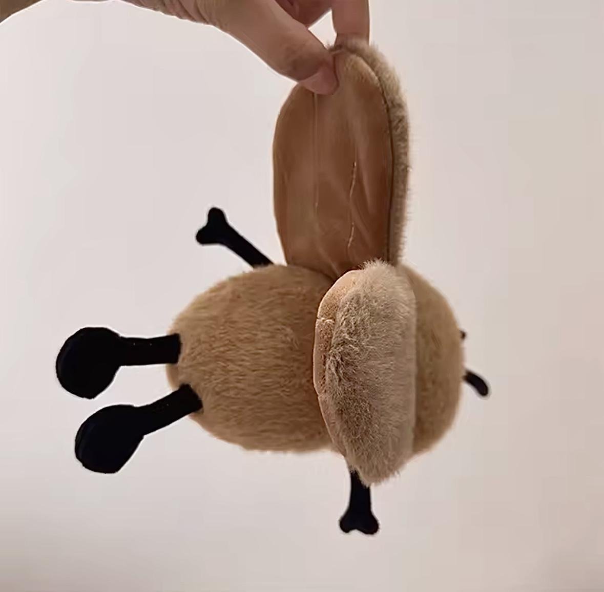 Мягкая игрушка детская Тарган Cockroach плюшевый Коричневый - фото 7