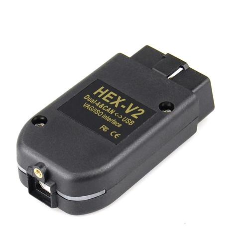 Сканер диагностики авто VAG COM/VCDS HEX V2 CAN OBD2 USB (43b447e3) - фото 4