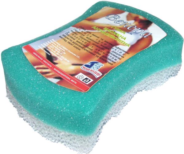 Губка банная Мойдодыр Венера