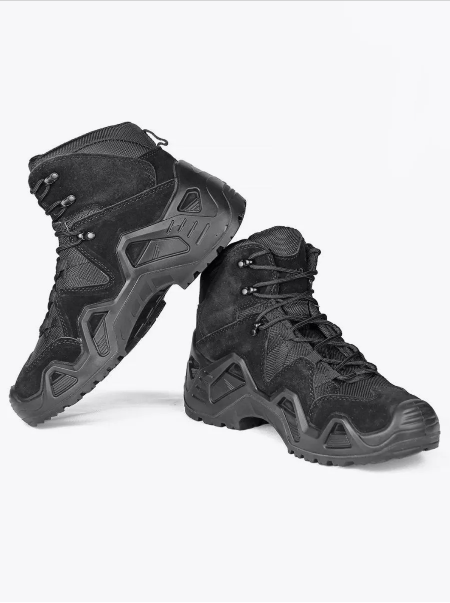 Черевики армійські демісезон водонепроникні р. 43 Чорний (1169)