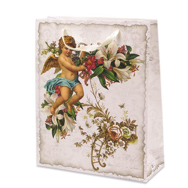 Пакет подарочный Flora микс 20х10х25 см 12 шт. (9449) - фото 5 Пакет подарочный Flora микс 20х10х25 см 12 шт. (9449) - фото 5