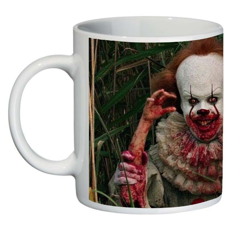 Кружка с принтом Пеннивайз клоун ОНО (SC-ONO-009)