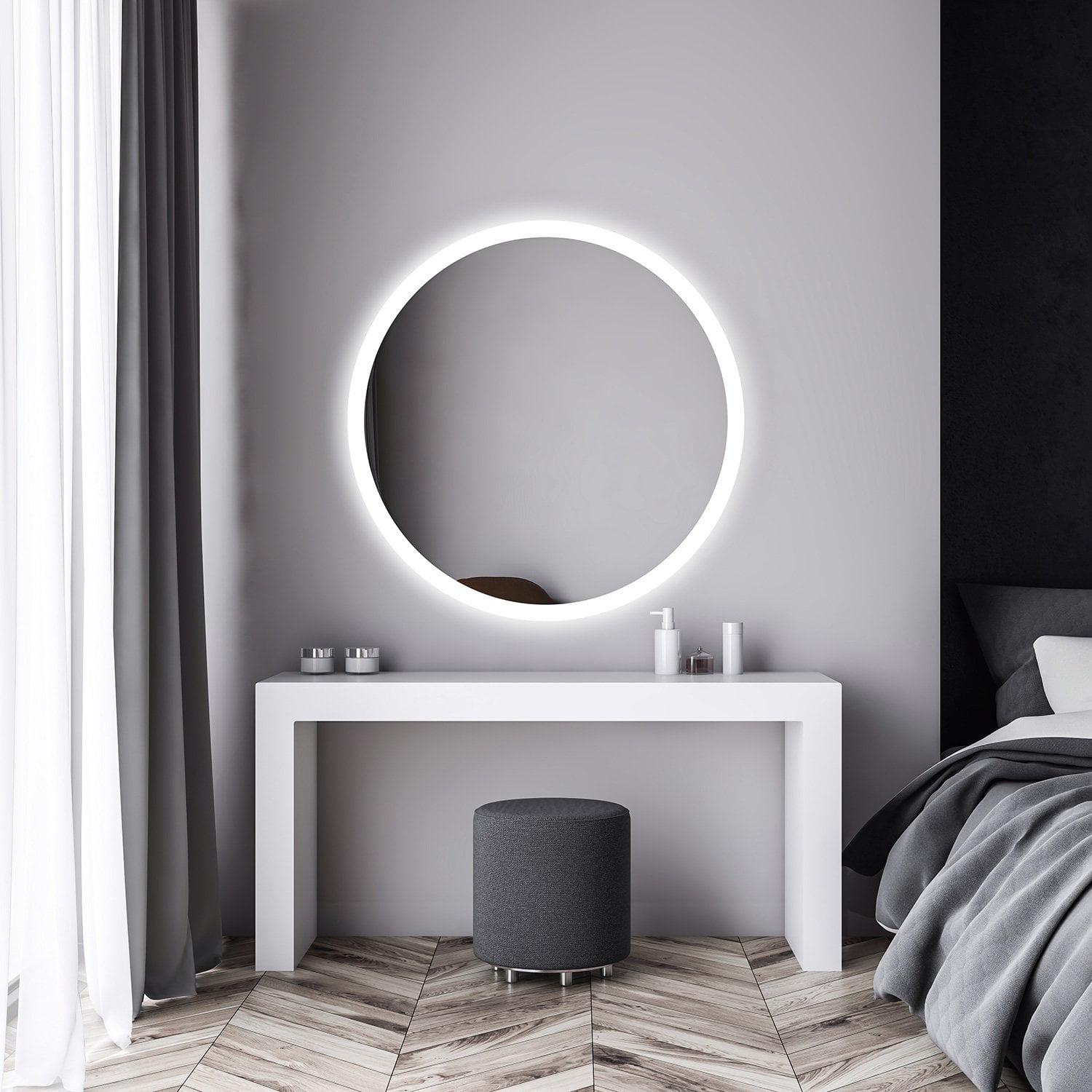 Зеркало Dim Dzerkal LESSA с LED-подсветкой 50х50 см (12935)