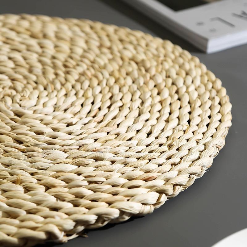 Салфетка сервировочная круглая 38 см Бежевый (18444) - фото 3 Салфетка сервировочная круглая 38 см Бежевый (18444) - фото 3