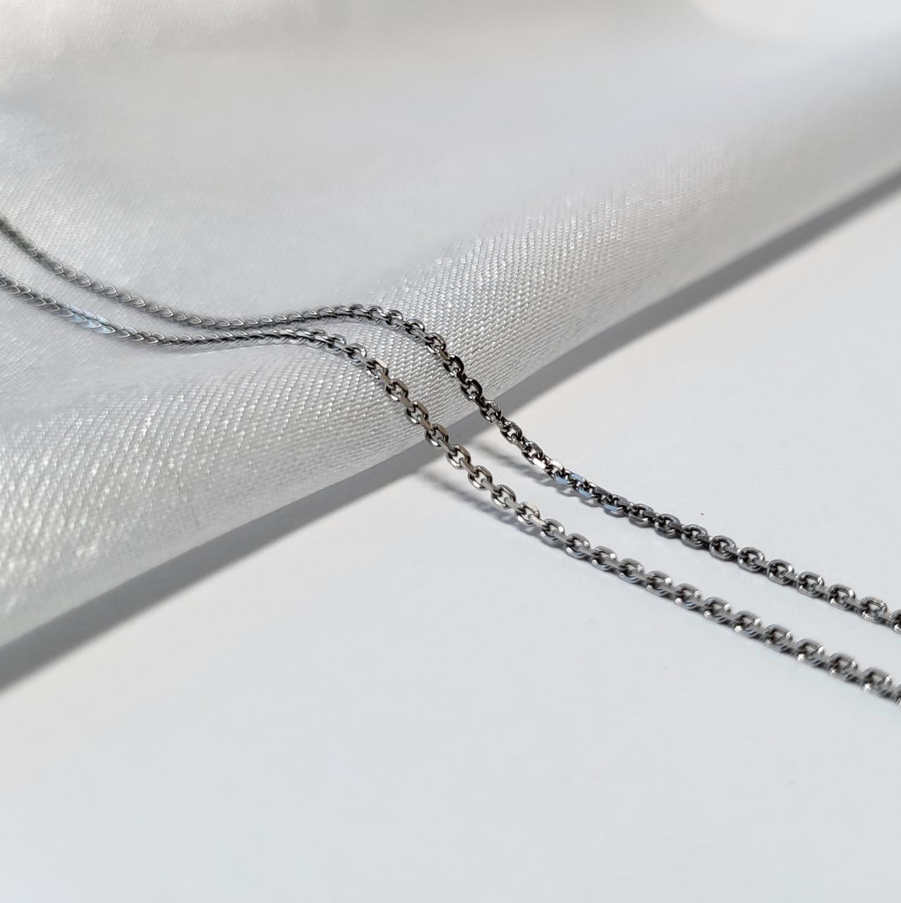 Цепочка серебряная Якори тонкий 70 см 925 пробы 3,50 г (855р2/70)