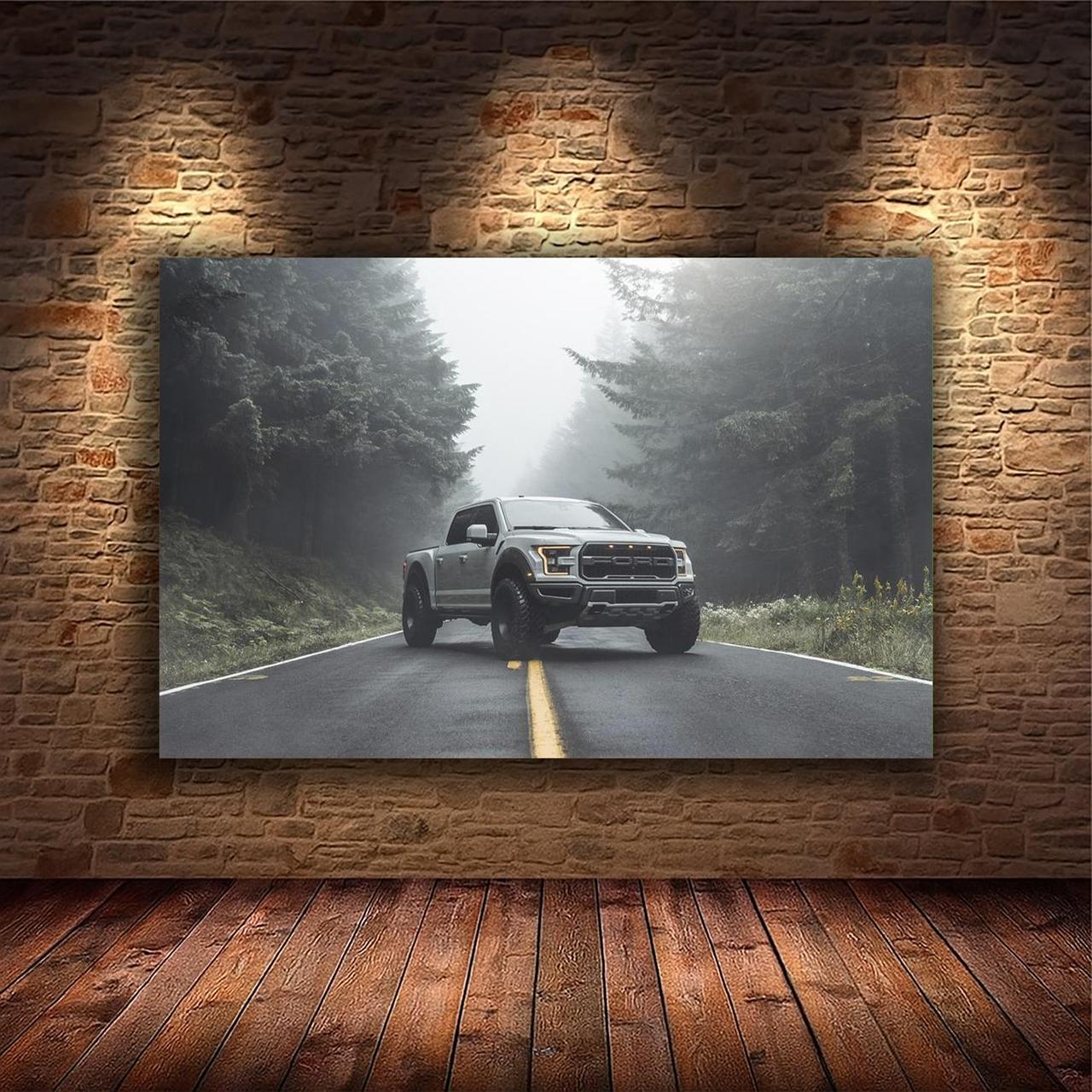 Картина на холсте Спортивный автомобиль 30x40 см (M185)
