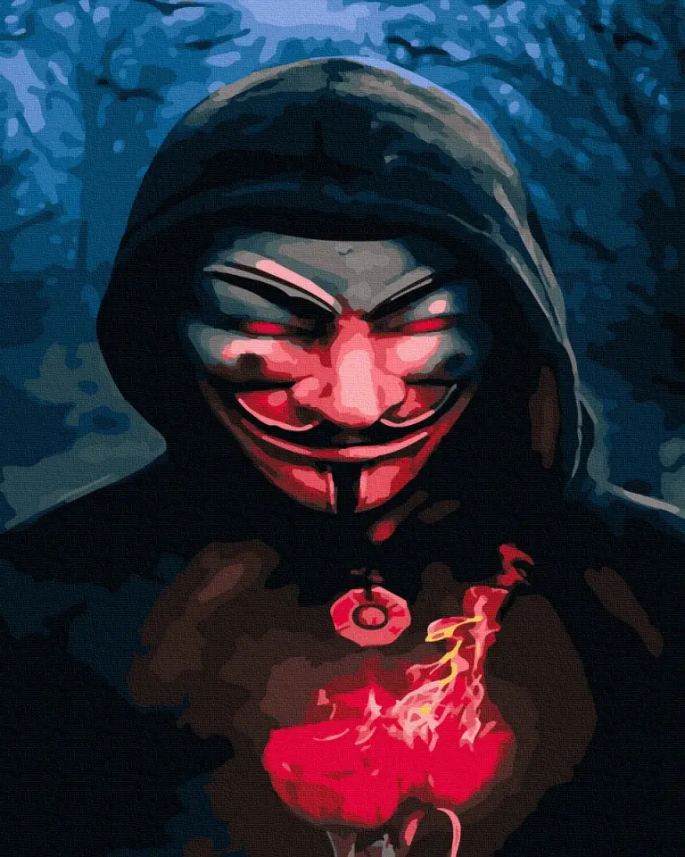 Картина по номерам Brushme Хакеры среди нас 40x50 см (BRM41140)