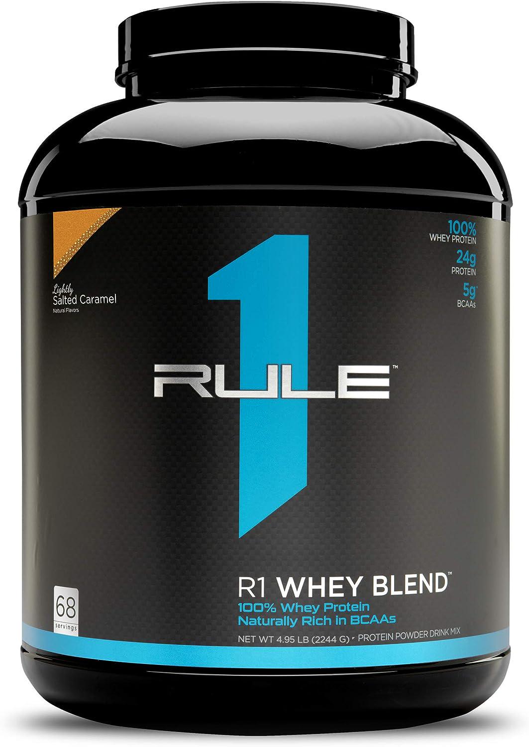Протеин Rule 1 R1 Whey Blend соленая карамель 2270 г (00000038376) Протеин Rule 1 R1 Whey Blend соленая карамель 2270 г (00000038376)