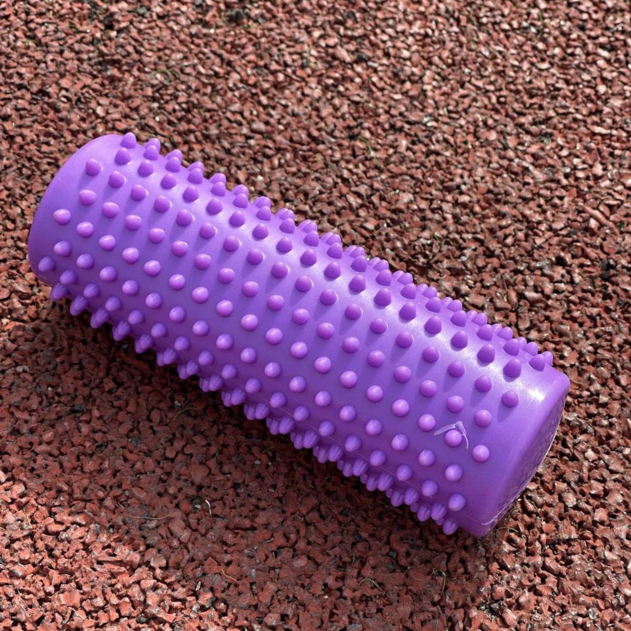 М'яч масажний Циліндр 14х5 см Фіолетовий - фото 3 М'яч масажний Циліндр 14х5 см Фіолетовий - фото 3