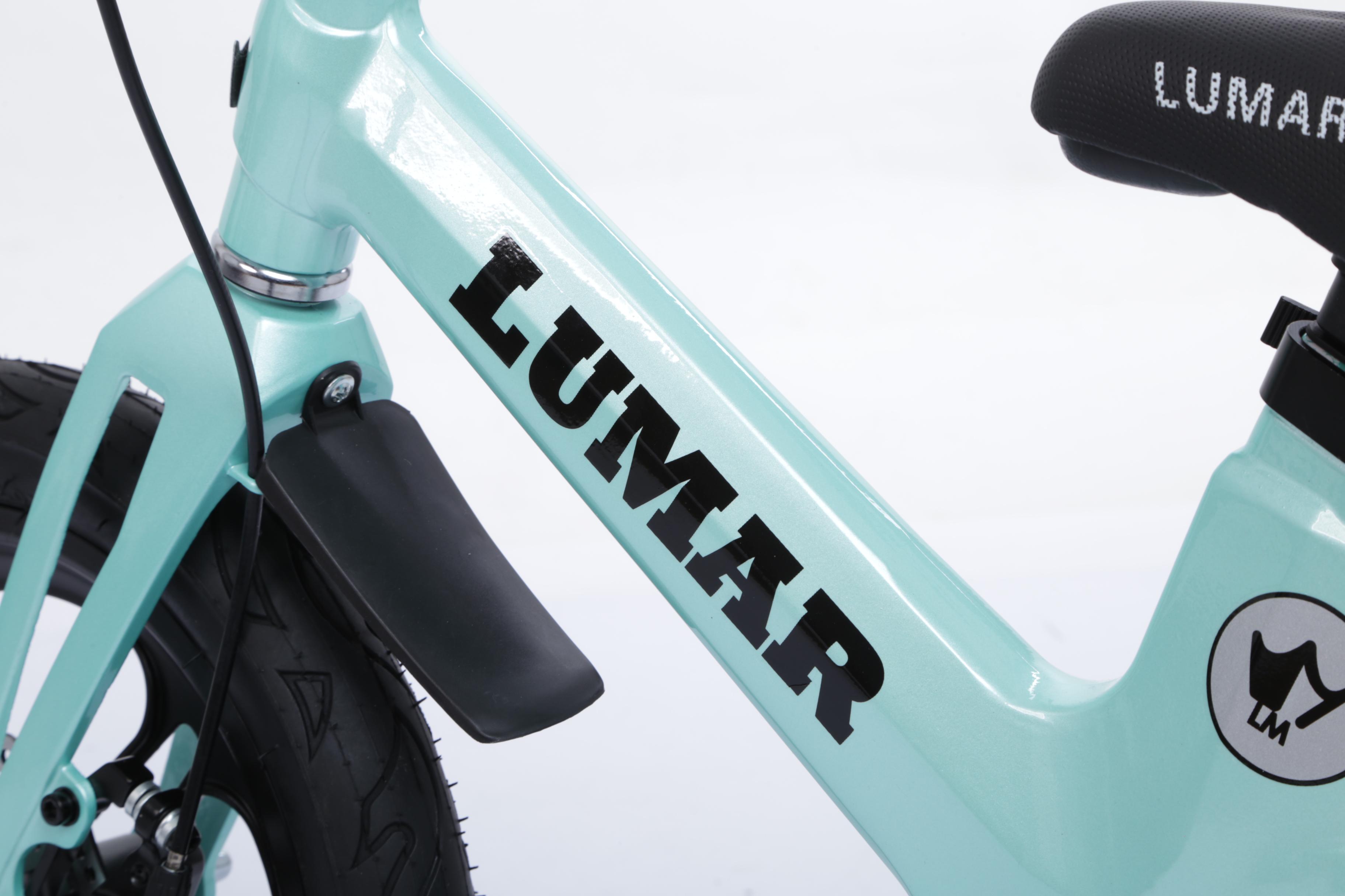 Магнієвий дитячий велосипед LUMAR 14" Бірюзовий (1404) - фото 7