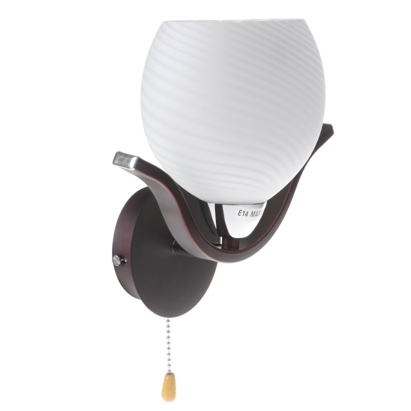 Бра Brille BR-382W/1 E14 CH+W (L66-044)