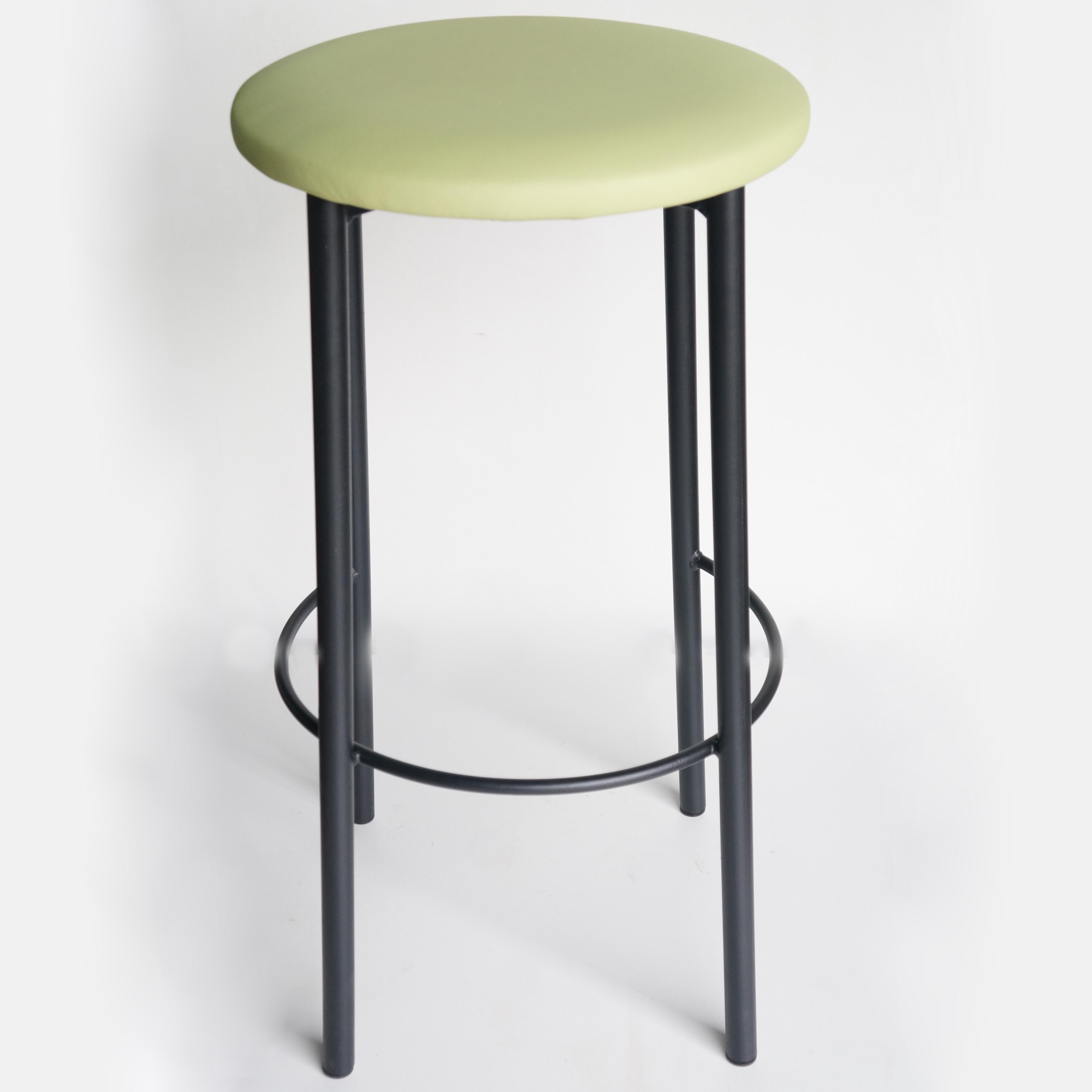 Барный табурет АНТ Марко Хокер Черный/Салатовый (26241-06)