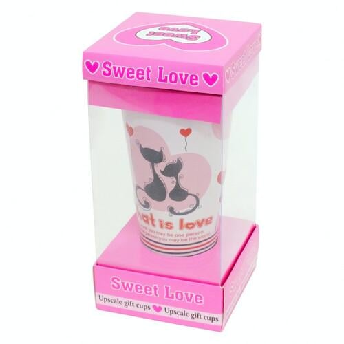 Стакан Кошечки Sweet Love кераміка Seta Decor 16-522-7