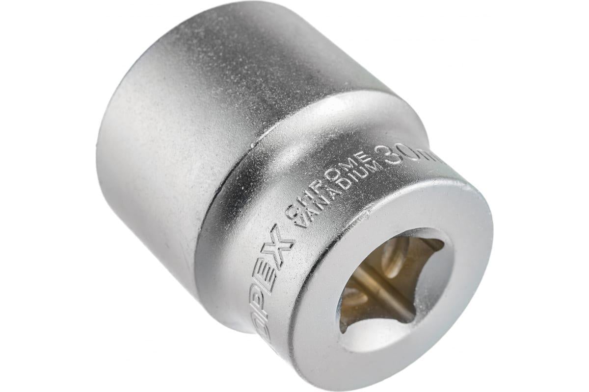 Головка накидная Topex 38D730 6-гранная 1/2" 30 мм (22007) - фото 3