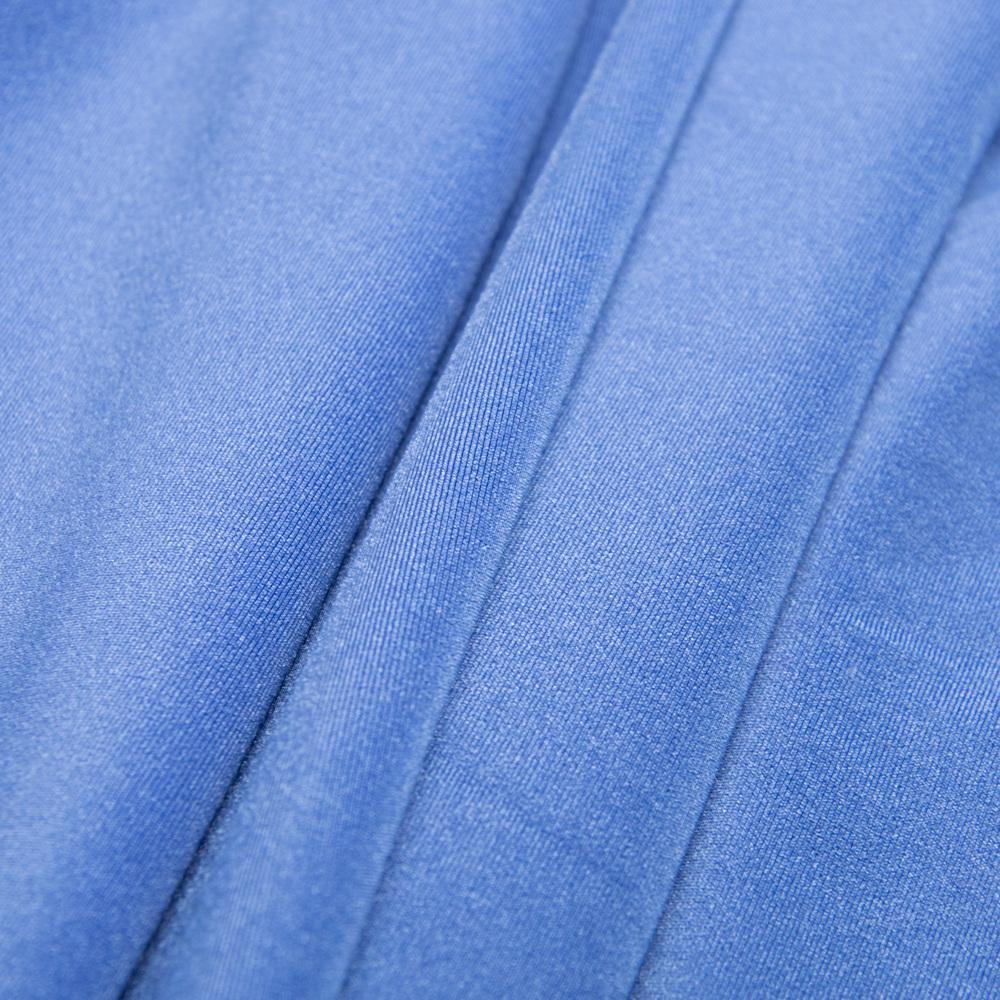 Ткань трикотаж Бифлекс V-69 блеск 217 гр/кв.м Светлый деним (12019)