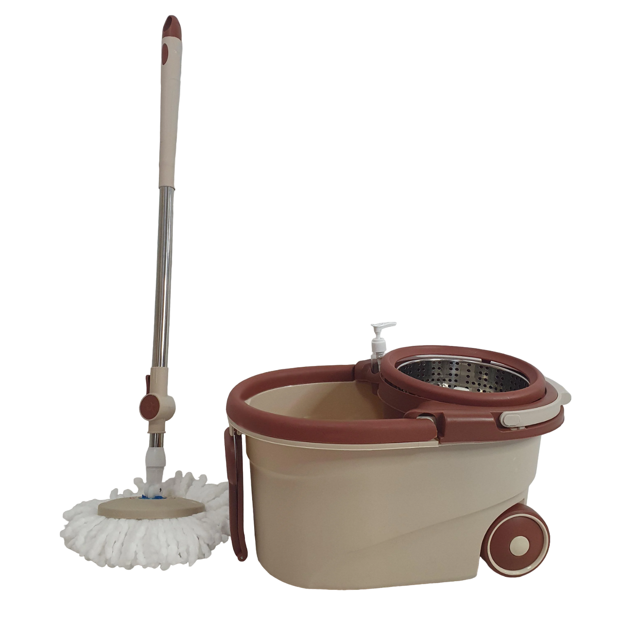 Швабра с ведром на колесах для уборки Mop bucket/mop set (ANDD-4330)