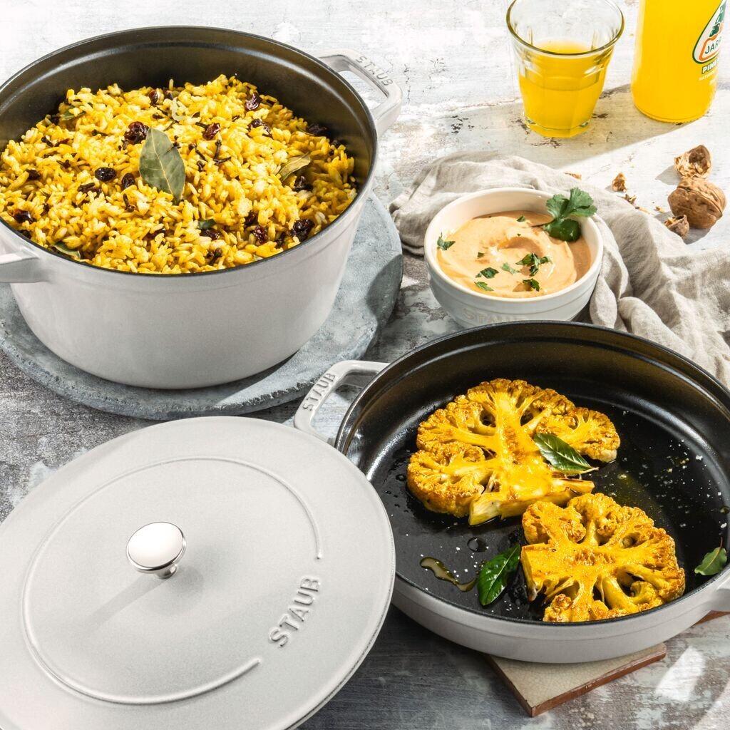 Набор посуды Staub Stackable штабелируемый 4 предмета Белый трюфель (40508-388-0) - фото 14 Набор посуды Staub Stackable штабелируемый 4 предмета Белый трюфель (40508-388-0) - фото 14