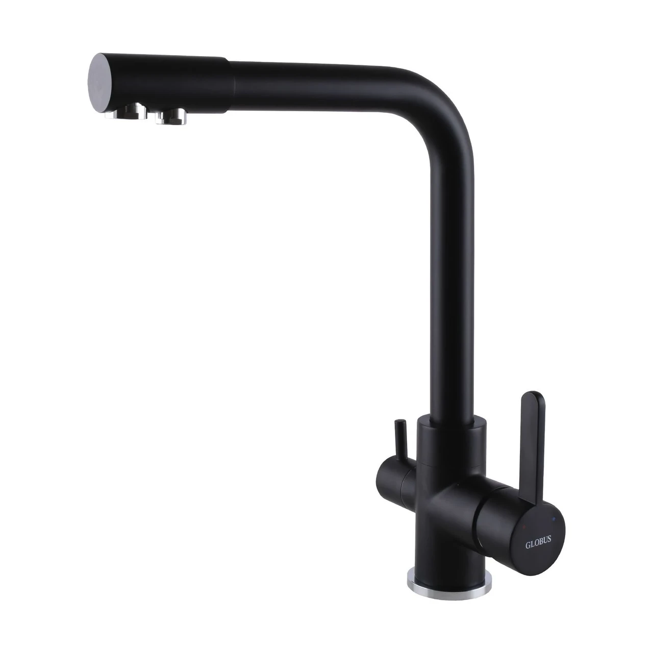 Смеситель для кухни под осмос Globus Lux LAZER GLLR-0444-10-BB (1000000590)