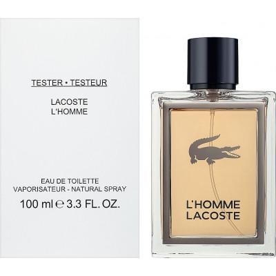 Туалетна вода LACOSTE L'Homme 100 мл Тестер (8005610522678)