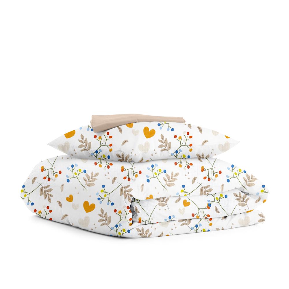 Комплект белья Cosas Summer mood постельного подросткового на резинке 160х220 см (4822052108949)