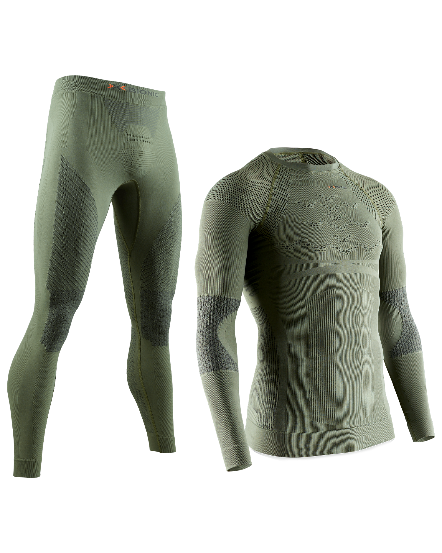 Чоловічий комплект термобілизни X-BIONIC Hunting Energizer 4.0 XL Green/Anthracite (NG-HT01S19M(P05W)-E052)