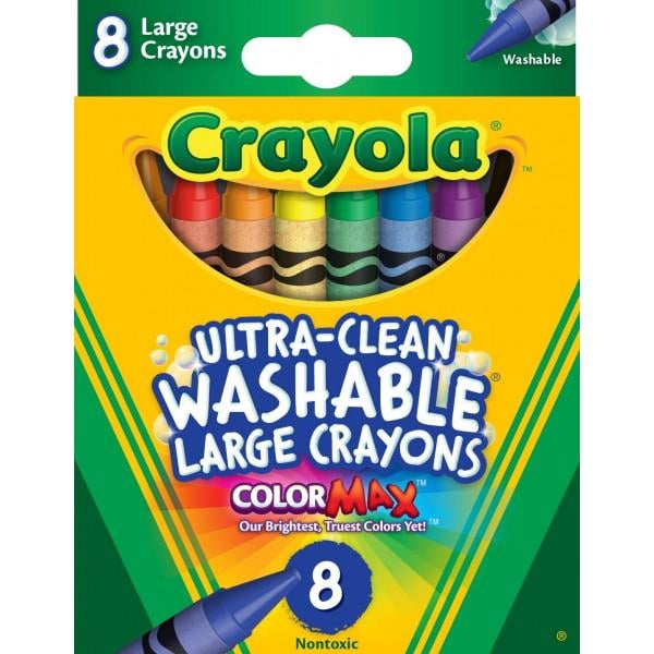 Набір Crayola воскової крейди ultra-clean washable 8 шт. (256317.012)