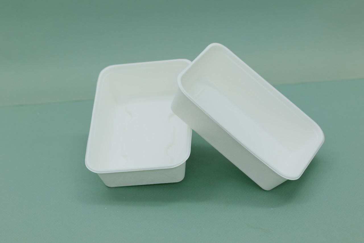 Одноразовый лоток Эко из сахарного тростника 500 мл 50 шт. 17х12 см - фото 5 Одноразовый лоток Эко из сахарного тростника 500 мл 50 шт. 17х12 см - фото 5