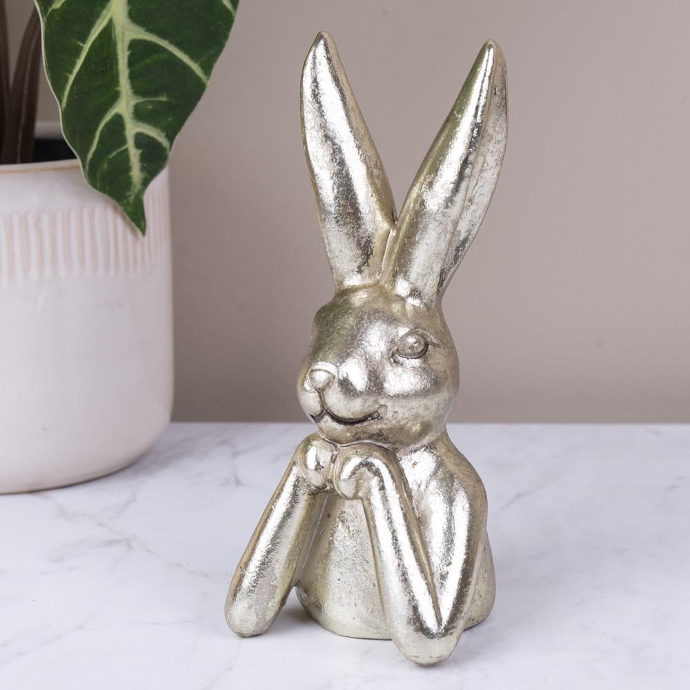 Статуэтка заяц с длинными ушами 15 см (LI002674)