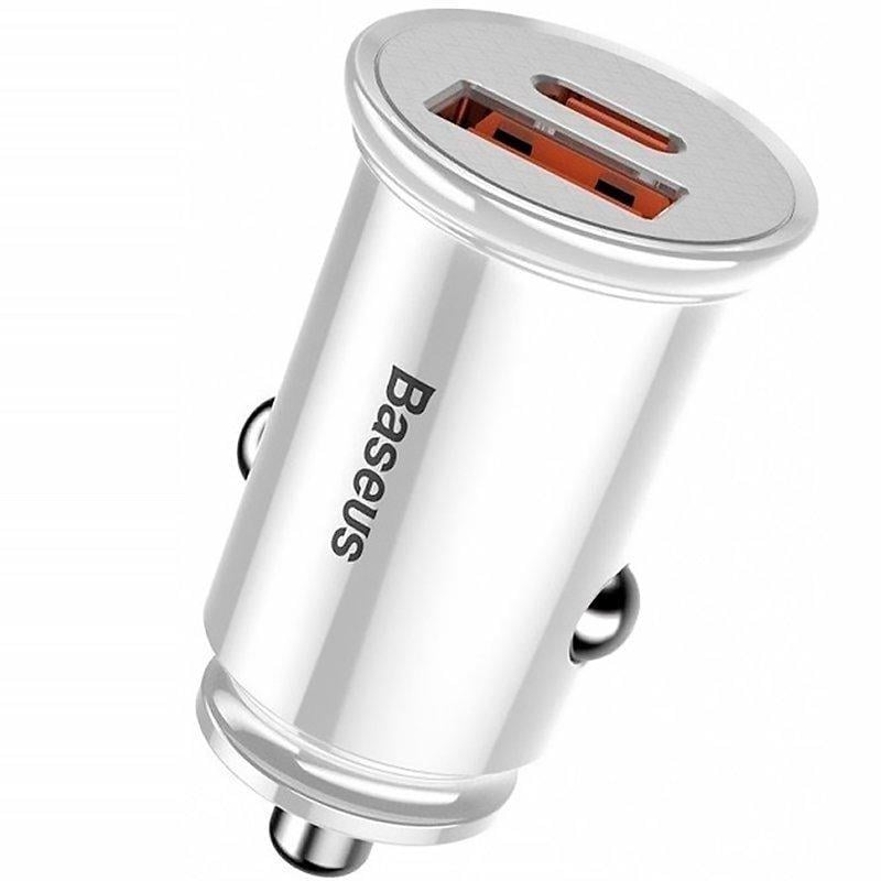 Автомобільний зарядний пристрій Baseus Circular Type-C PPS 5A Silver (CCYS-C0S)