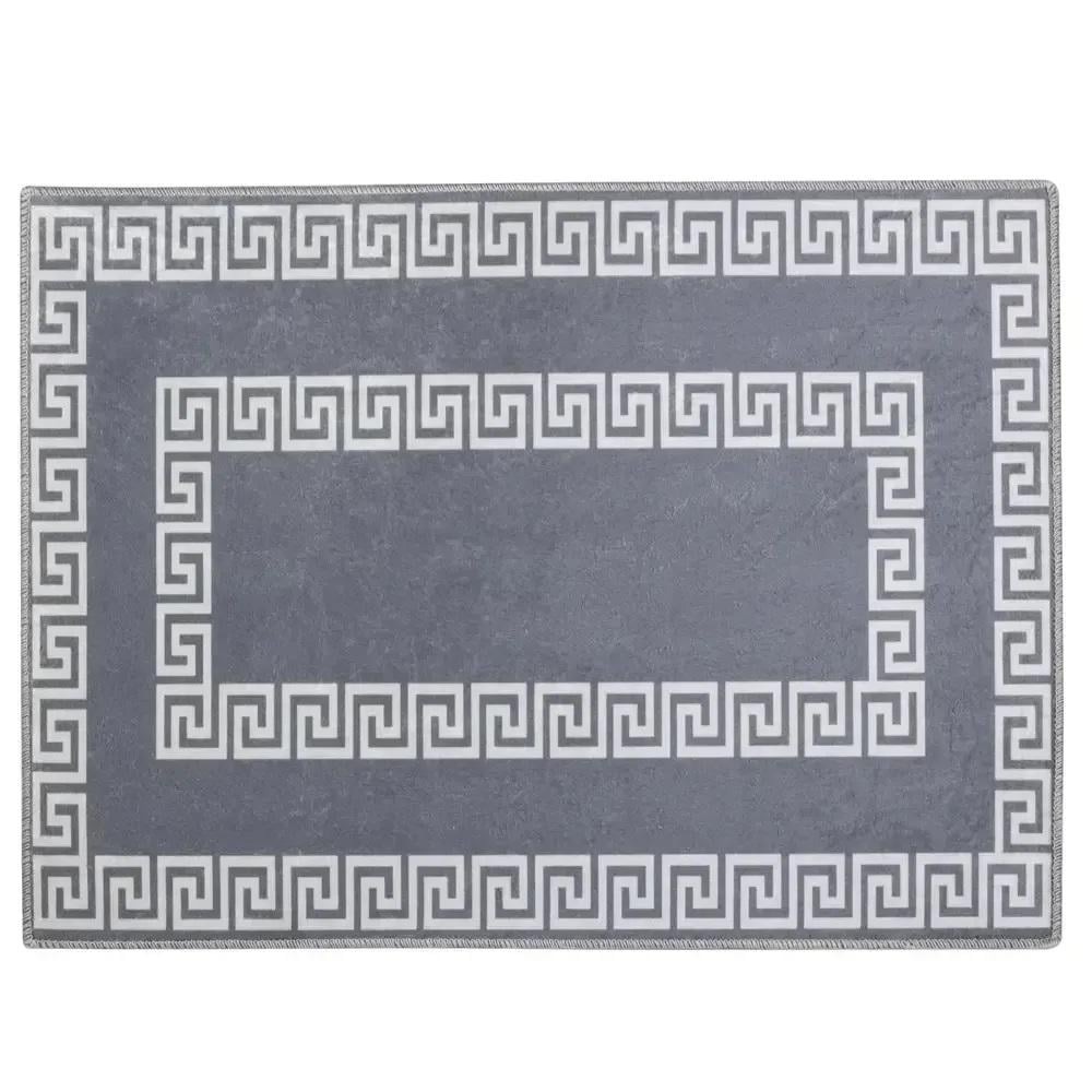 Коврик универсальный 3D Besser KM-36470 с рисунком из полипропилена 60x90 см Серый (150-84-36470.9) - фото 1 Коврик универсальный 3D Besser KM-36470 с рисунком из полипропилена 60x90 см Серый (150-84-36470.9) - фото 1