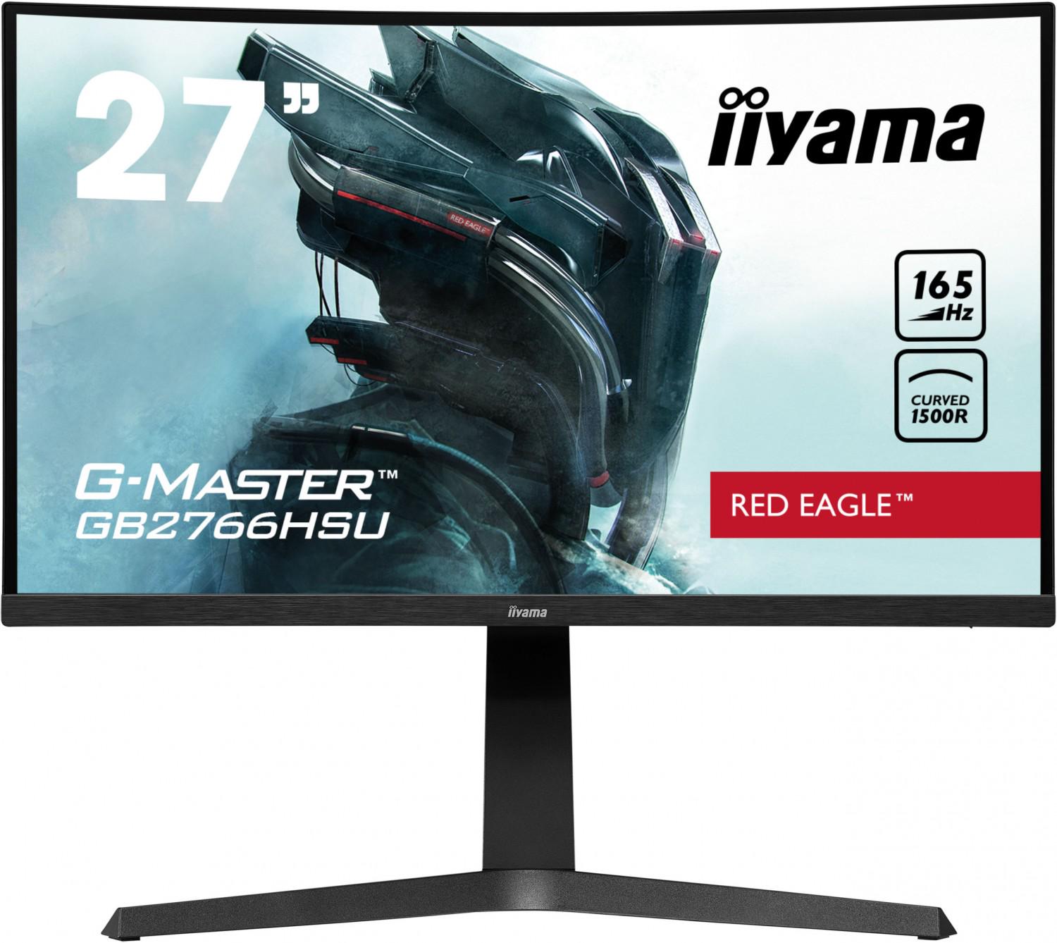 Монітор вигнутий з HDR Iiyama G-Master GB2766HSU-B1 Red Eagle 27" (4948570118878)