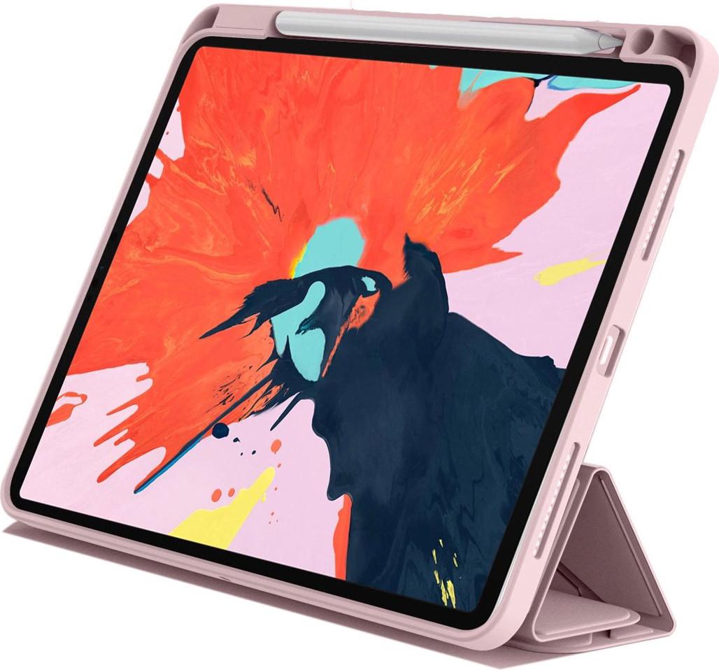 Чохол WIWU iShield Case with Pencil Slot for iPad Pro 12.9 5th Gen 2021 M1|iPad Pro 12.9 6th Gen 2022 M2 Pink - фото 2