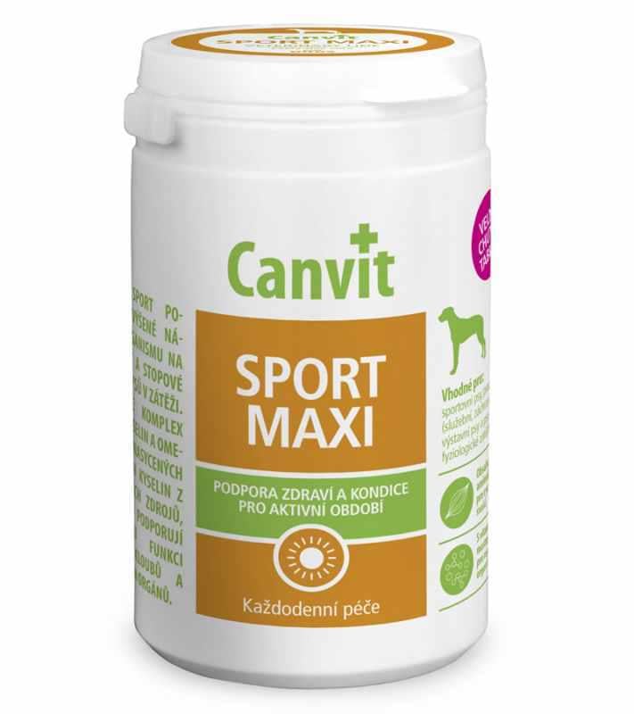 Комплекс витаминно-минеральный Canvit Sport Maxi для укрепления здоровья при нагрузках для собак 230 г (can53379)