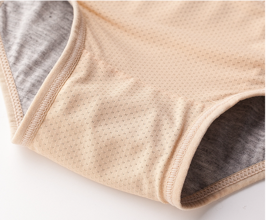 Труси сліпи для місячних та при нетриманні з максимально високою посадкою 8XL Бежевий - фото 5 Труси сліпи для місячних та при нетриманні з максимально високою посадкою 8XL Бежевий - фото 5