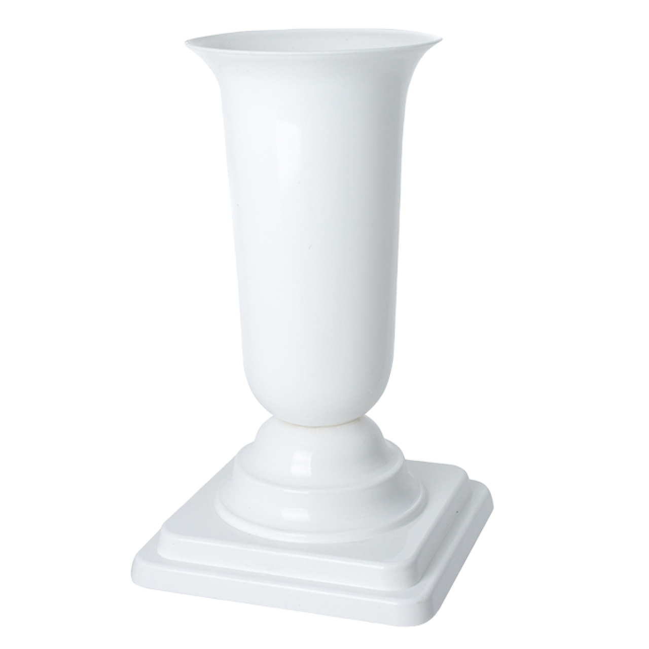 Вазон Дама с подставкой 19,7 см Белый (46561) - фото 2 Вазон Дама с подставкой 19,7 см Белый (46561) - фото 2