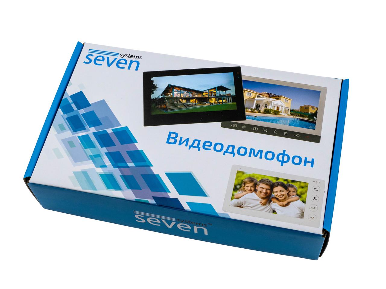 Відеодомофон SEVEN DP–7571 FHD 7" Black (25198610) - фото 4 Відеодомофон SEVEN DP–7571 FHD 7" Black (25198610) - фото 4