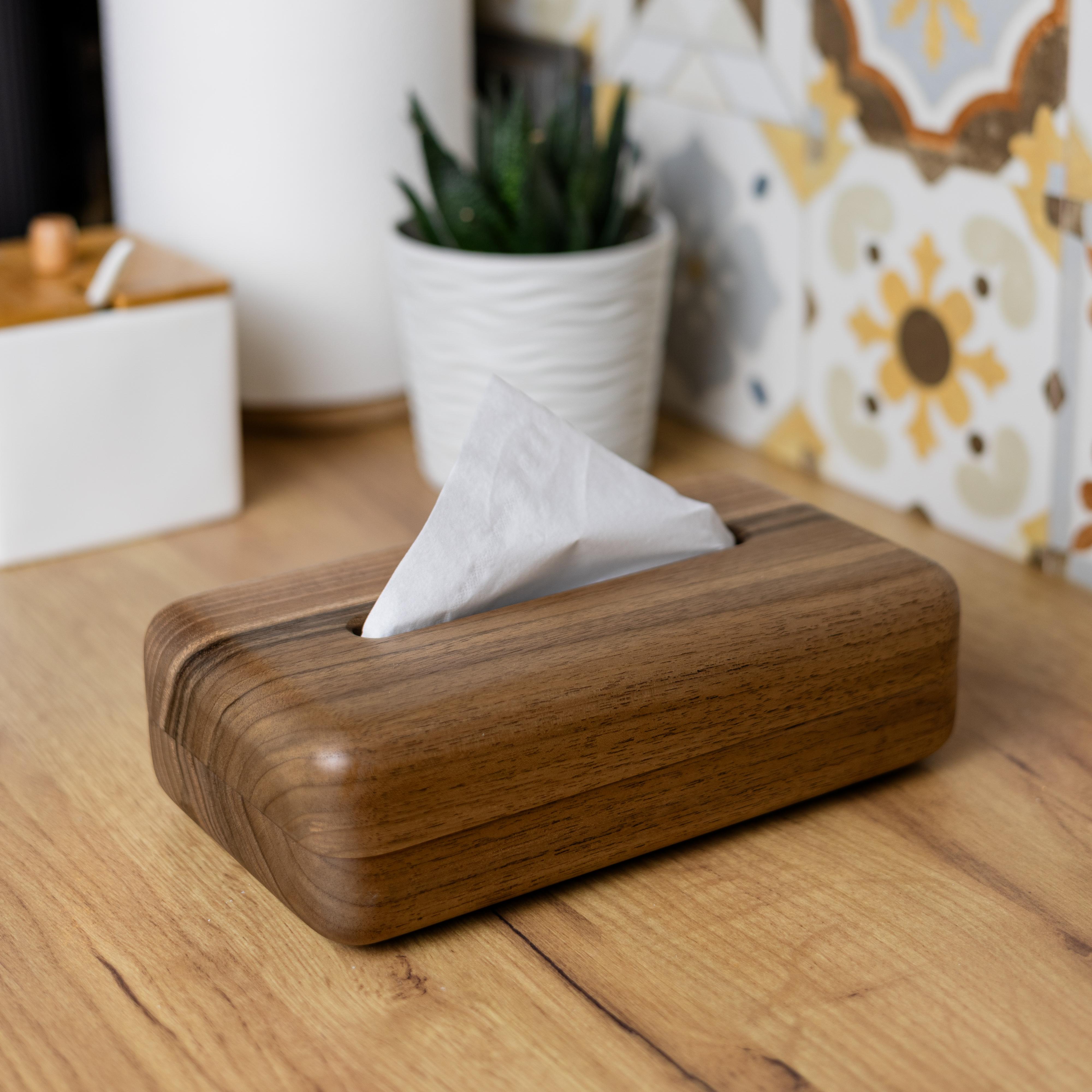 Диспенсер для серветок дерев'яний Горіх (24460419) - фото 4 Диспенсер для серветок дерев'яний Горіх (24460419) - фото 4