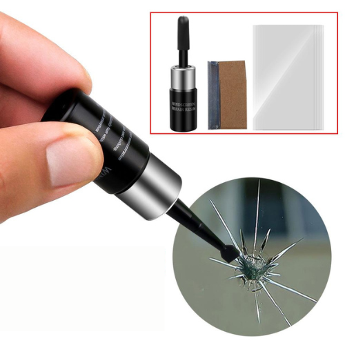 Клей прозорий для ремонту тріщин та подряпин скла автомобіля/планшета/смартфона/вікна (40_101) - фото 4