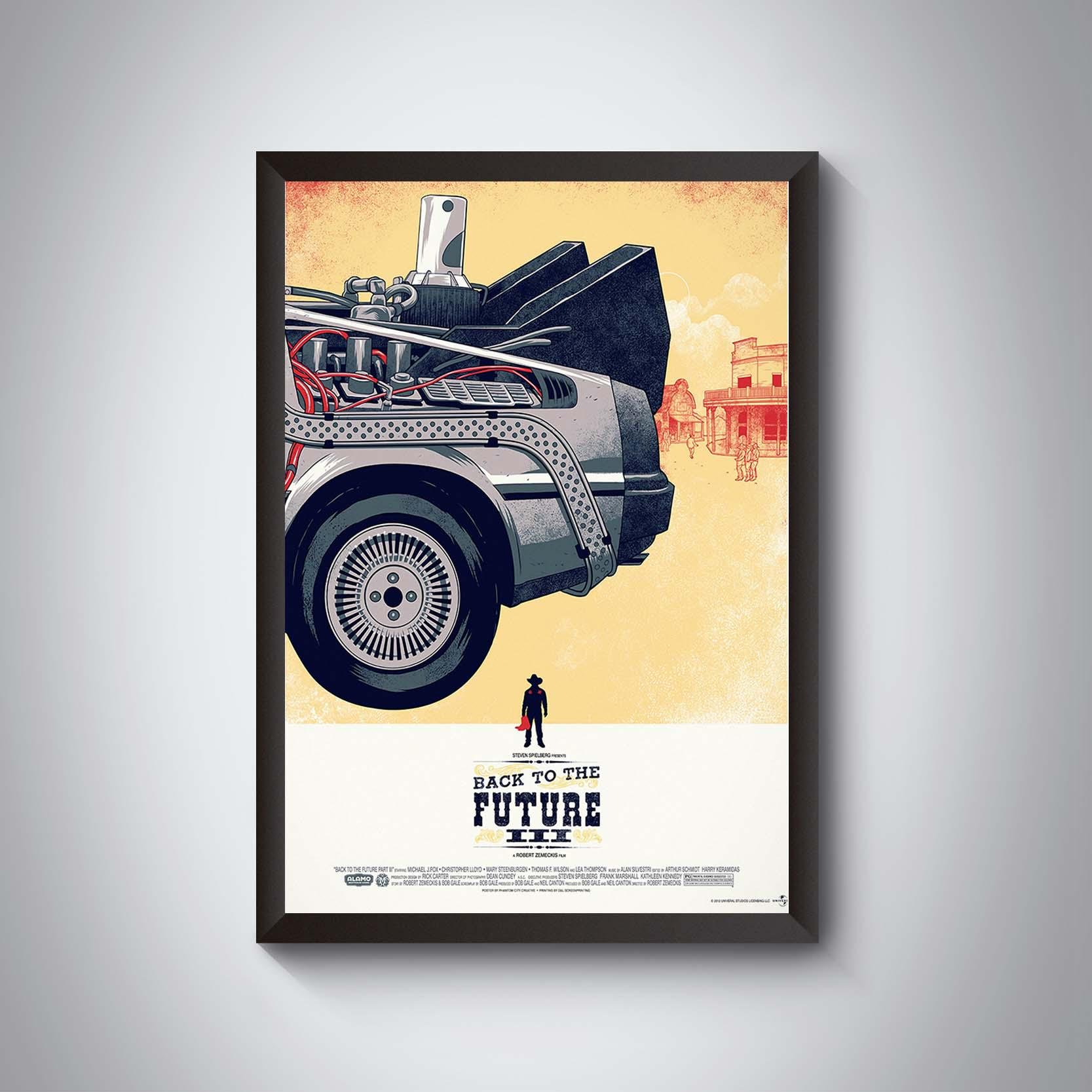 Набор постеров Back to the Future/Триптих/Делориан без рамок А3 30х42 см 3 шт. (BTTF) - фото 4