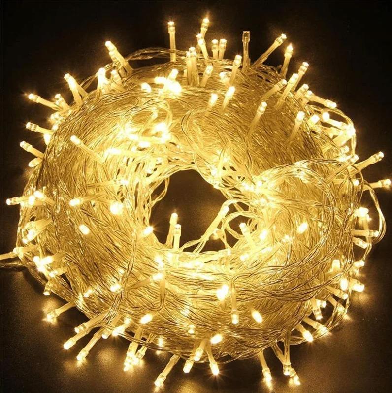 Гирлянда-нить Matrix String-Lights 300WW-1 12 м Белый теплый (НФ-00005708)
