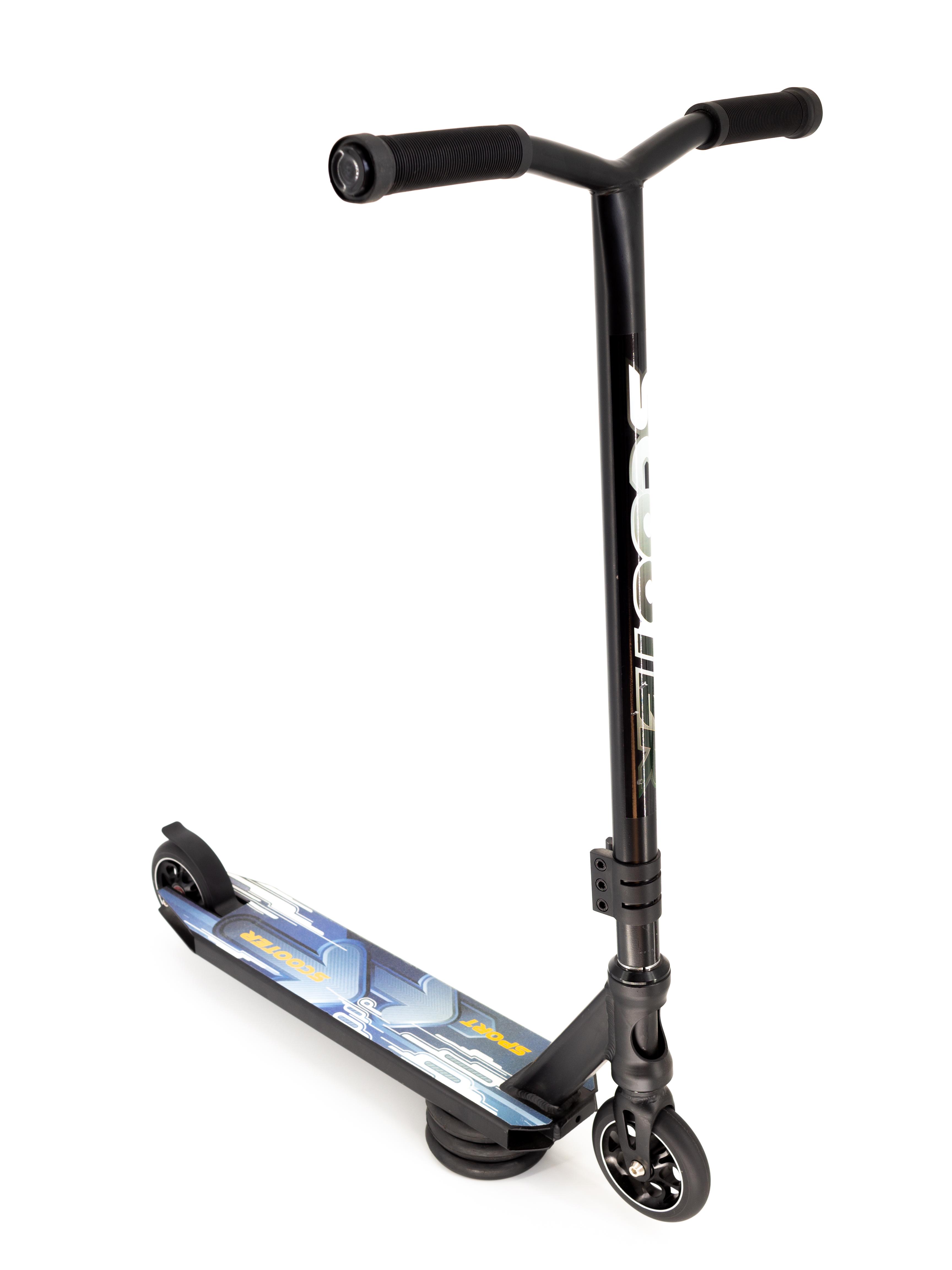 Труковий самокат Scooter D 70 Чорний (7562442)