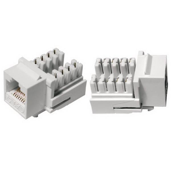 Адаптер для підключення мережевих кабелів Fibrain XA-HDKS-0 keystone FOR RJ45 HD Сірий (580578) - фото 2