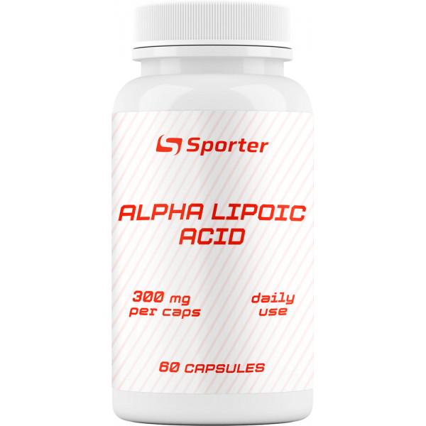 Кислота альфа-ліпоєва Sporter Alpha Lipoic Acid 60 капсул