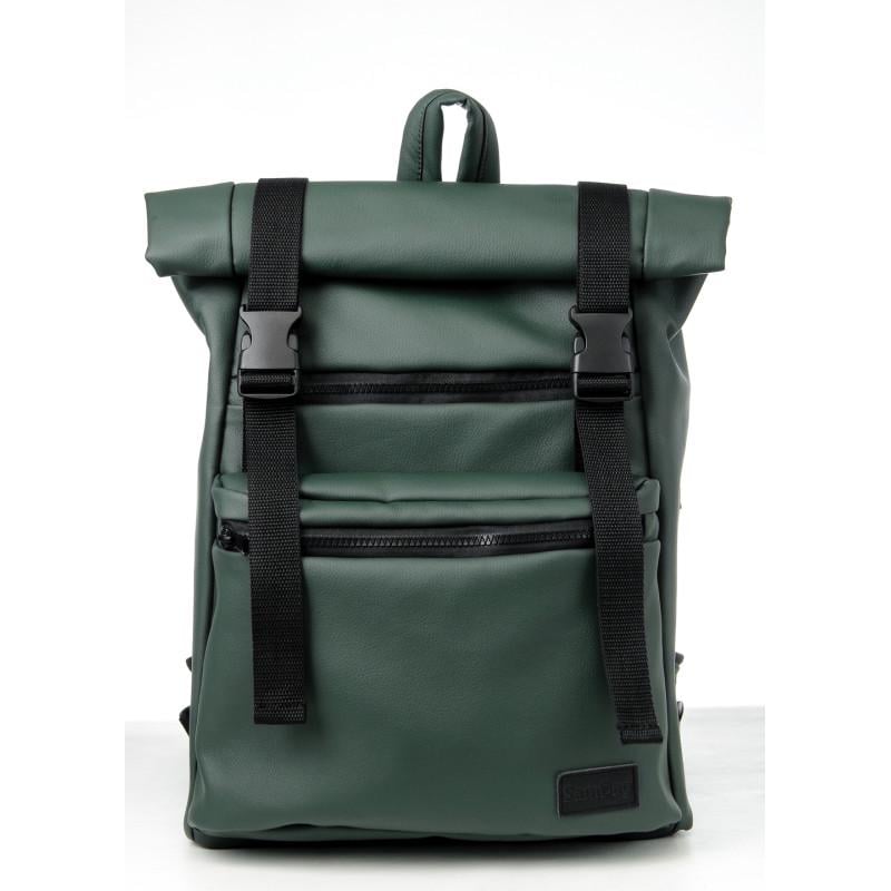 Рюкзак ролл Sambag RollTop LTT 41x30x16 см унисекс Зеленый