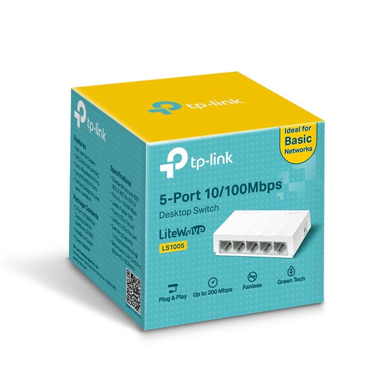Коммутатор TP-Link LS1005 - фото 3